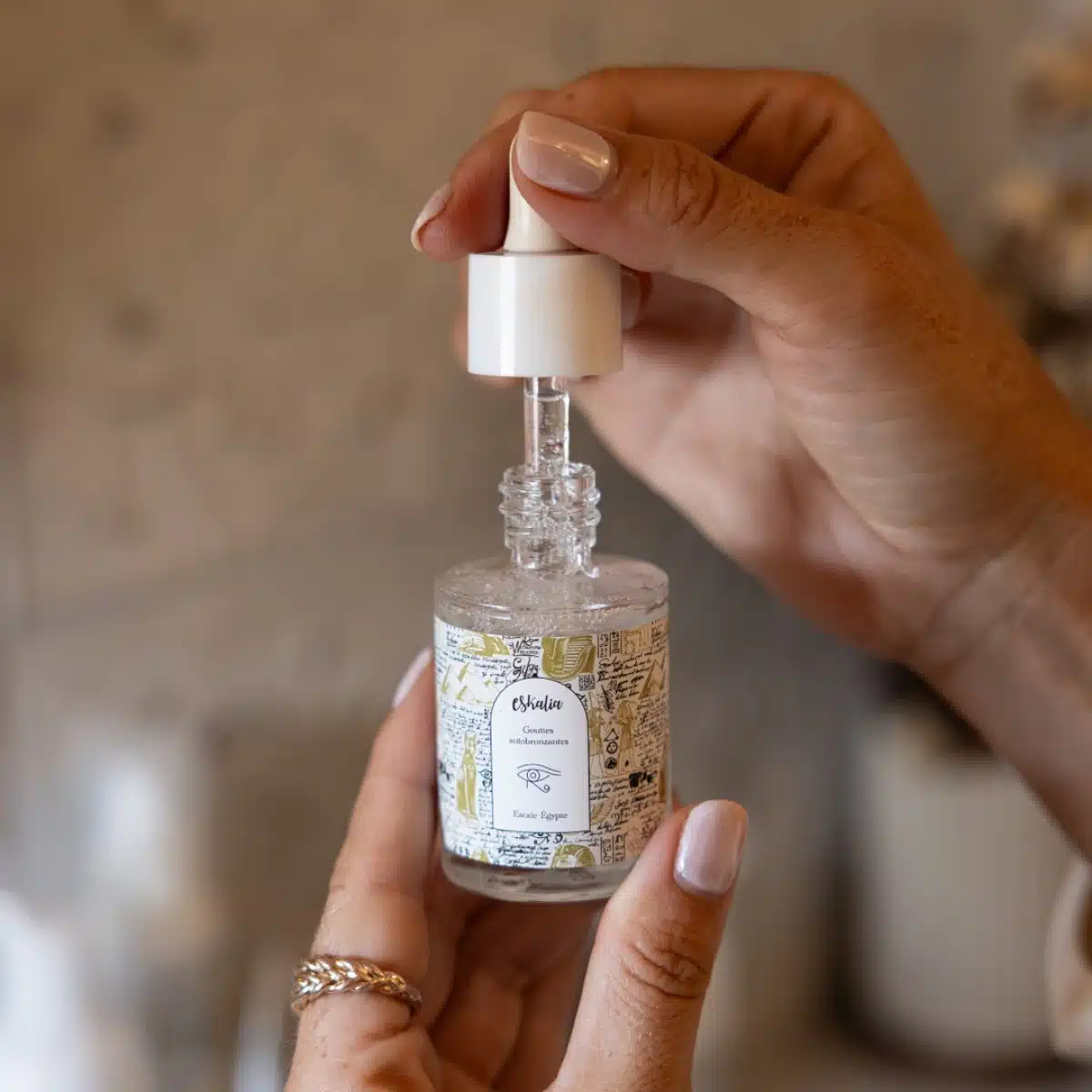 Gouttes auto-bronzantes Eskalia Egypte 30 Ml