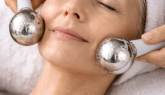 Cryo lift facial