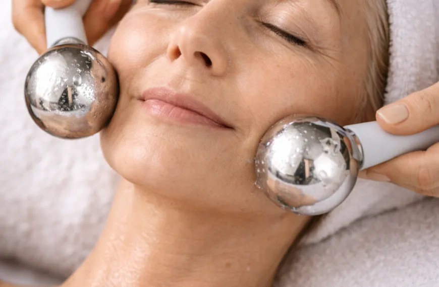 Cryo lift facial
