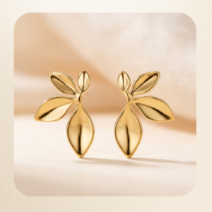 Boucles d'oreilles feuilles